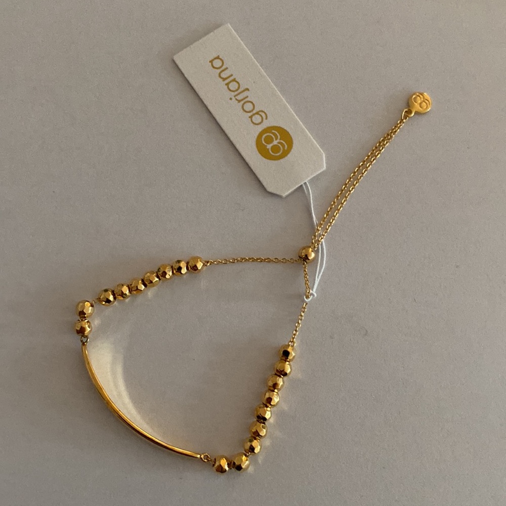 Gorjana gold plated bracelet